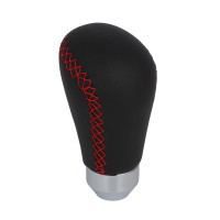 ЕРМАК Ручка для коробки передач, эко кожа, черный