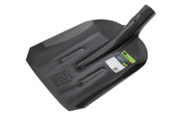 Лопата совковая, 235х285 мм, ребра жесткости, без черенка, Сибртех