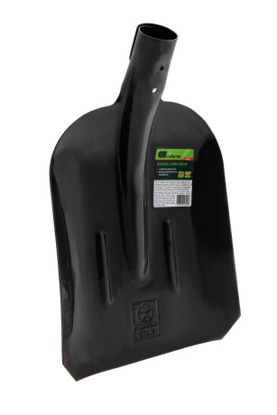 Лопата совковая, 235х285 мм, ребра жесткости, без черенка, Сибртех