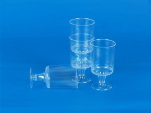 Рюмка однораз. 100мл, КРИСТАЛЛ прозр., ПС 6шт/уп Комус