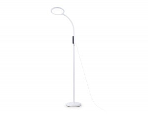 Ambrella торшер пульт ДУ, сенс.кнопки управл. TR97701 WH бел LED 18W 4200K 4K 1350lm 170x230x1650