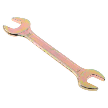 ЕРМАК Набор ключей рожковых, 8 предм, 8x10-19x22мм, желтый цинк, пластик холдер