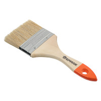 ЕРМАК Кисть малярная плоская &quot;Стандарт&quot; нат. щетина 3&quot; (75мм)