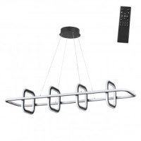 NOVOTECH 359185 OVER NT23 000 чер св-к подвесной димм., пульт ДУ IP20 LED 4000К 175W ONDO