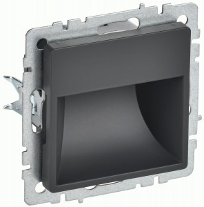 IEK BRITE мех. подсветка СУ LED ПЛ20-БрГ графит BR-FL20-K53