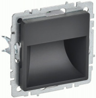 IEK BRITE мех. подсветка СУ LED ПЛ20-БрГ графит BR-FL20-K53