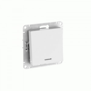 Systeme Electric ATLASDESIGN мех. выкл. (перекл прох) СУ 1 кл.(инд)10А(автоклем)БЕЛ ATN000163S (20!)