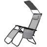Кресло-шезлонг 8009-CZ с козырьком от солнца