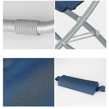 Кресло-шезлонг 8009-CZ с козырьком от солнца