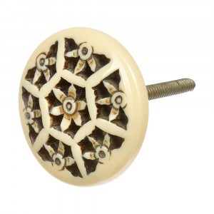 Ручка для мебели Слоновая кость беж (в кор 6 шт, цена за шт) BLUMEN HAUS