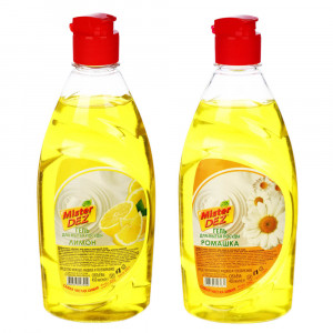 Гель для мытья посуды MISTER DEZ Eco-Cleaning Лимон / Ромашка, п/б, 450мл