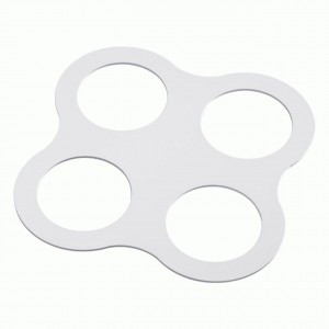 NOVOTECH 357921 NT19 157 бел. рамка декор. к арт. 357585-357587, 357589, 357909-357910 METIS 195x195