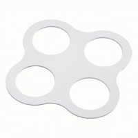 NOVOTECH 357921 NT19 157 бел. рамка декор. к арт. 357585-357587, 357589, 357909-357910 METIS 195x195