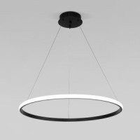 Eurosvet св-к подвесной  LED 3700 лм 600х600х1000 металл черный Collars 90264/1 a058974