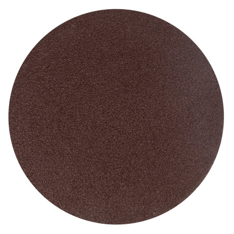 Круг абразивный на ворсовой подложке под "липучку", P 80, 125 мм, 10 шт Сибртех