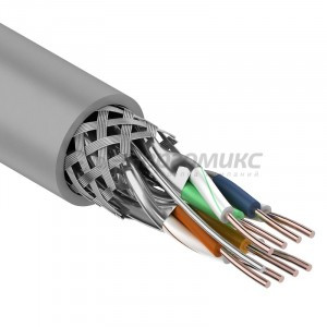 Кабель SSTP 4PR  23AWG  CAT7   305м  REXANT, 01-0542