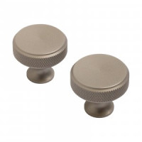 Ручка-кнопка мебельная Knob AP2701 SN сатин 2шт (цена за пару (25, 250) StahlBuro