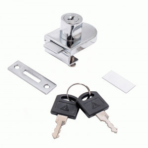 Замок мебельный витринный 806 на 1 стекло StahlBuro (240,12)