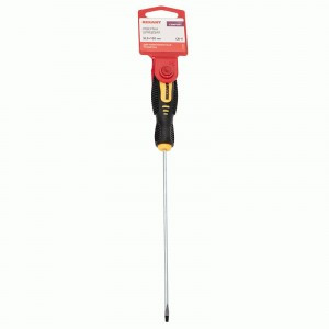Отвертка шлицевая SL 3х150 мм, двухкомпонентная рукоятка REXANT 12-6422
