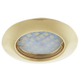 Ecola MR16 GU5.3 DL92 св-к выпуклый Золото (кратно 2!) 30x80 Light FG1622EFY (100!)