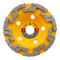 Чашка алмазная зачистная, 125 мм, Волна Denzel