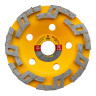Чашка алмазная зачистная, 125 мм, Волна Denzel