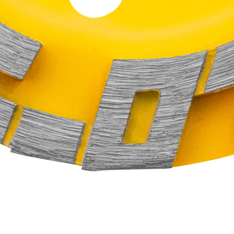 Чашка алмазная зачистная, 125 мм, Волна Denzel