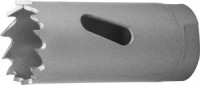 Коронка ЗУБР "ЭКСПЕРТ" биметаллическая, быстрорежущая сталь, глубина сверления до 38мм, d-22мм