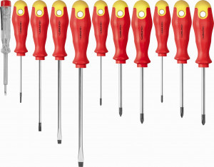 ОНЛАЙТ набор отверток (крест.PH 3шт, шлиц SL 4шт, колич.коронок 3шт,индикатор 1шт)OHT-Ot02-H11 90568