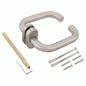 Апекс H-0903-INOX нерж.сталь узкая накладка Комплект ручек (24)