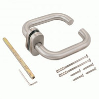 Апекс H-0903-INOX нерж.сталь узкая накладка Комплект ручек (24)