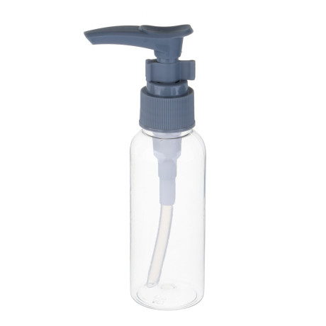 Набор для косметики дорожный 6 предметов (2 шт - 50мл,1 шт - 30мл, 3 шт - 10гр) тм ЮНИLOOK, пластик, 2 цв.