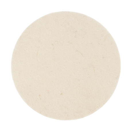 Диск полировальный из натурального войлока, "под липучку" 125 х 7 мм Matrix