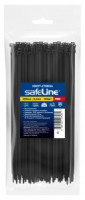 Safeline хомут (стяжка) нейлон 3,6х140 ЧЕРНЫЙ (уп.100шт, цена за уп.) PRO 24848
