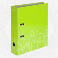 Папка регистратор Attache Fantasy 75мм ламин.картон салатовый 219508