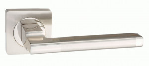 Ручка дверная компл.квадрат.основ. PUERTO Савоярди хром блестящий INAL 514-02 CP