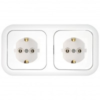 Bylectrica Гармония роз. СУ 2 пост. бел. (земля, пластик, шины) РС16-349