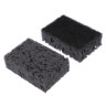 BY Русские Супергерои Набор губок для мытья посуды BLACK, 12 шт, 9,8x6,5x3,1 см, корал