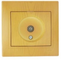 Lezard Мира роз. TV СУ 1 мест. ольха (RG6, проходн.) (корпус PC) 701-0701-129