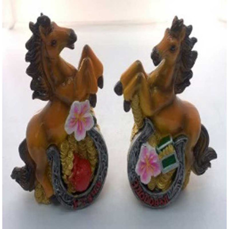 Копилка 25362-1 Лошадь с подковой 13 см (96)