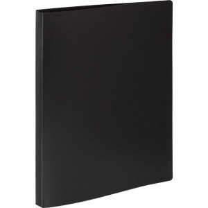 Папка на 2-х кольцах пласт. 16/25мм А4 Attache Economy черная 798546