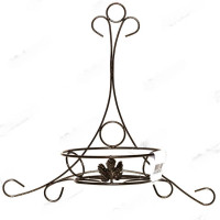 Подставка для цветов &quot;Соло 11&quot; настенная медная