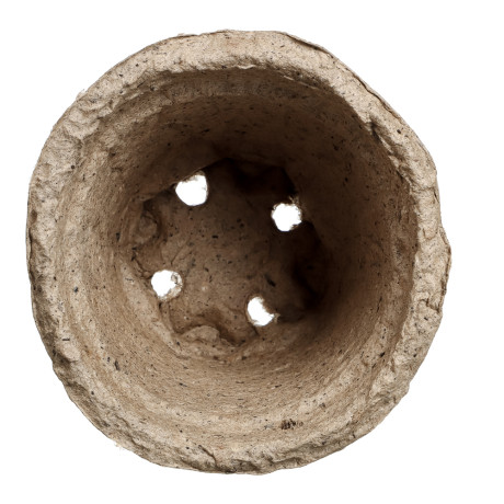 Набор торфяных горшочков 80x80мм 10шт