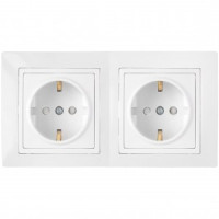 Bylectrica УЮТ роз. 2 мест. СУ земля со шторками на шинах, белый, (РС16-754)