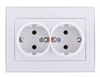 Lezard RAIN роз. СУ 2 мест. бел., земля, керамика (корпус PC) 703-0202-127