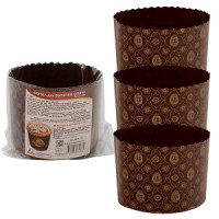 Форма д/выпечки однор. н-р 3шт/уп, цена за уп (кратность 18шт!!!) 11*8,5см 8-111 Мультидом