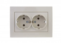 Lezard RAIN роз. СУ 2 мест. крем, земля, керамика (корпус PC) 703-0303-127