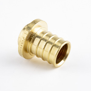 РосТурПласт Заглушка аксиальная, 25, латунь, желтый, (инд.пакет), 34766