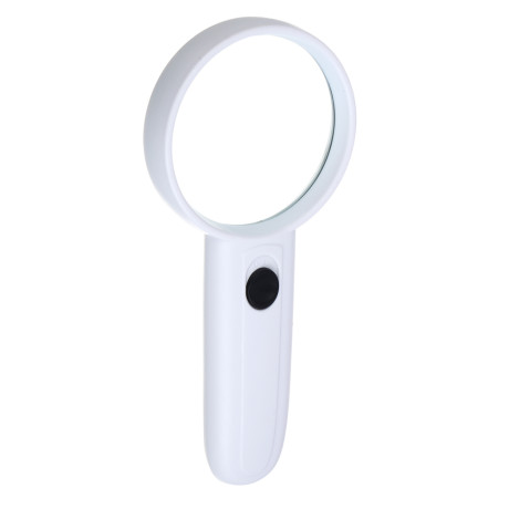 Лупа с LED подсветкой, d6,5см, пластик, стекло, 3xAAA (не входят в комплект)