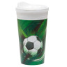 Стакан с крышкой 0,5л Футбол СТК-2391 ВМС х10